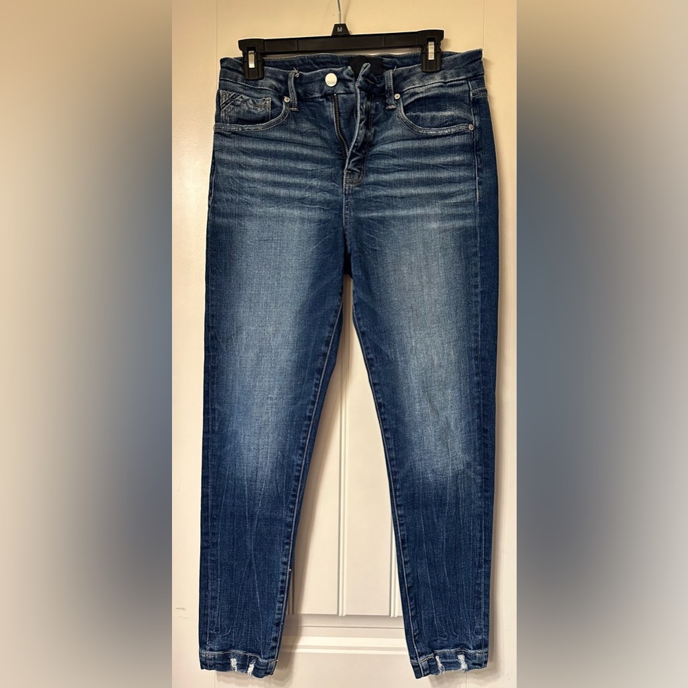 Buckle Black Women's Blue Fit No. 93 Ankle Skinny Stretch Jean sz 29